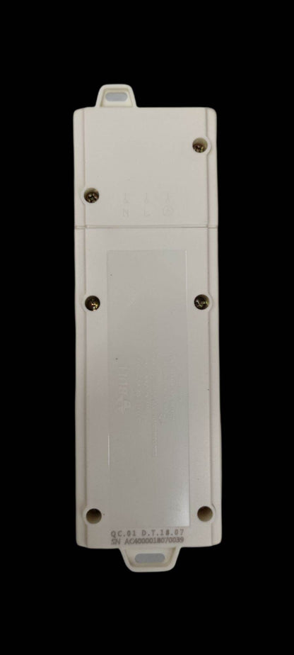 Bull Extension Cord Outlet Universal Type 3 Gang white power strip with multiple outlets