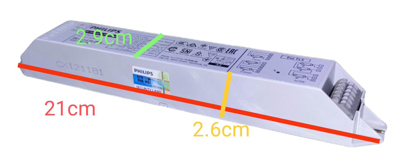 Philips Electronic Ballast 1x14W  2x14W  3x14W  1x28W 2x28W 1x21W 2x21W 220V, T-5 Ballast for 1/2/3 TL5 14W,  1/2 x TL5 21W/28W ( Philips) EB-Certalume Intelligent EB-Ci 1-2 14-28W
