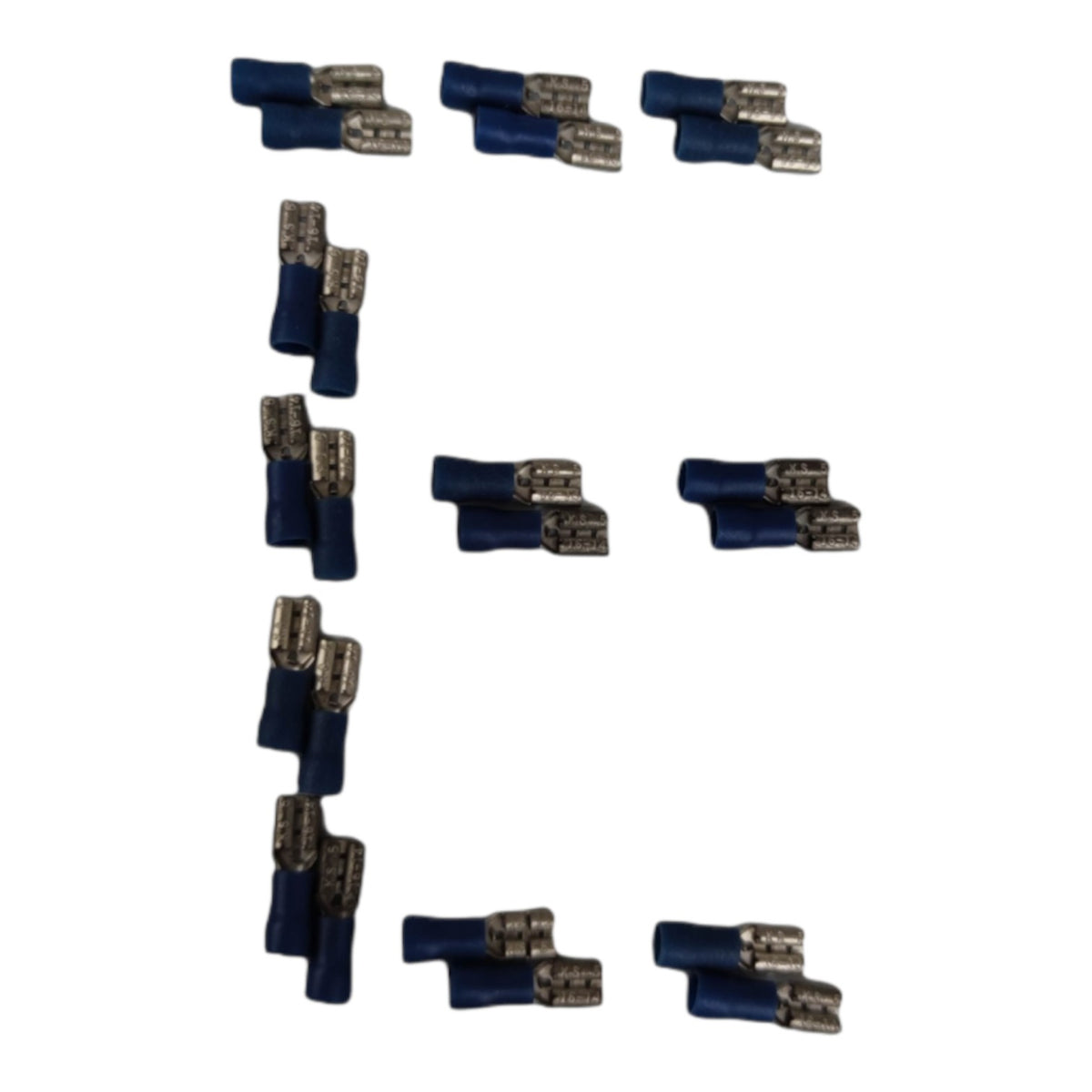 Local Terminal Lugs Connector Type for 3.5mm Wire 6mm with Insulation Head Male and Female, Spade Connector 6mm Male and Female, Terminal Spade Connector, Spade Terminal
