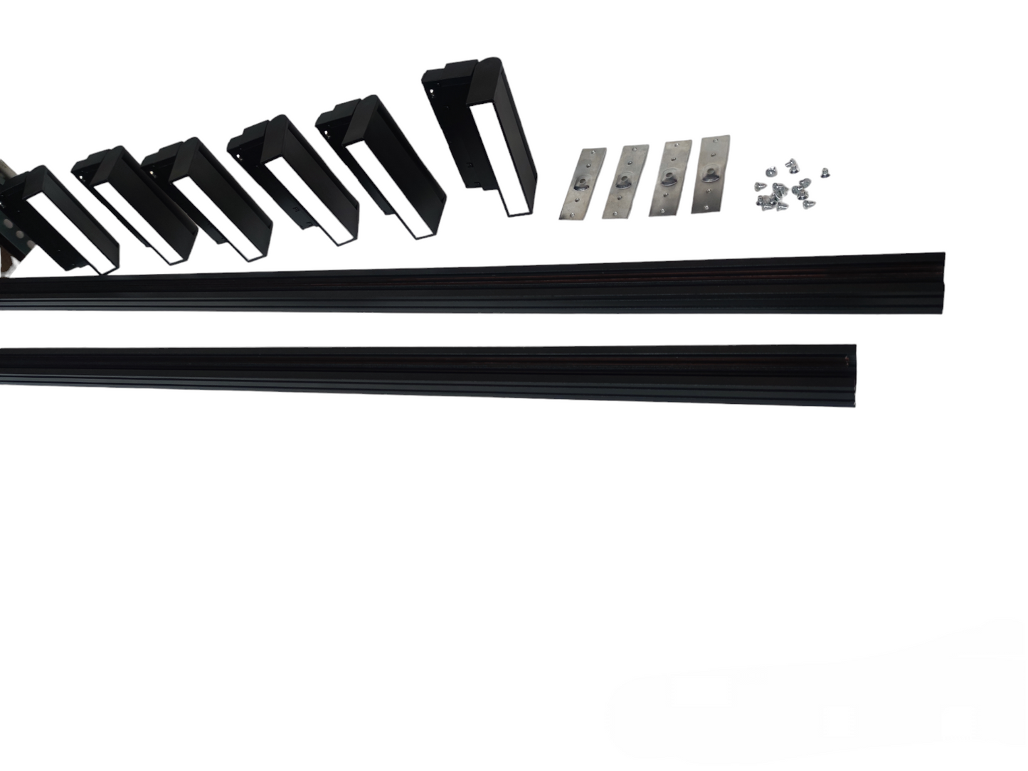 ILLUMIQ TERRA LED Magnetic Track Light 2 Meters 26mm with 6pcs LED Foldable Flood Track Light 220V Cool White 4000K Series 20