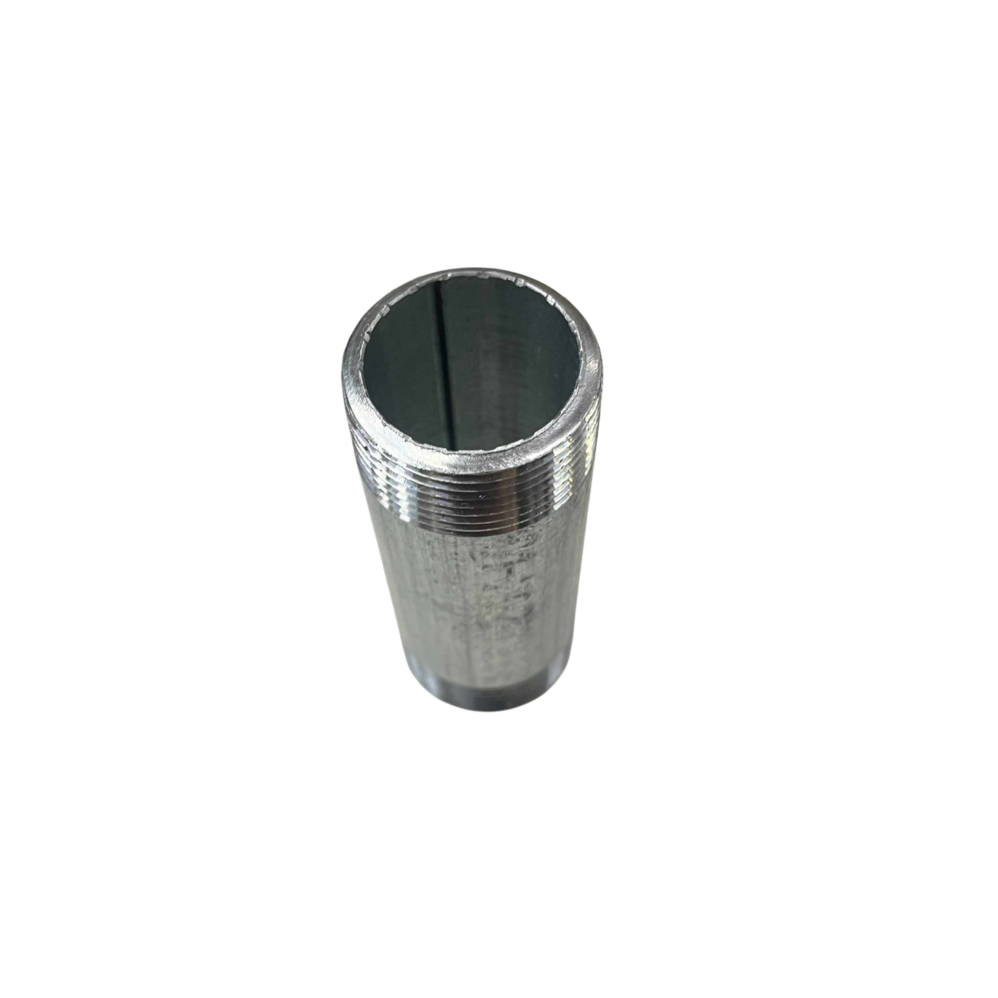 EMT Conduit Pipe Nipple 1 1/4 Inches x 4 Inches, Diameter 3.17cm x 9cm Length