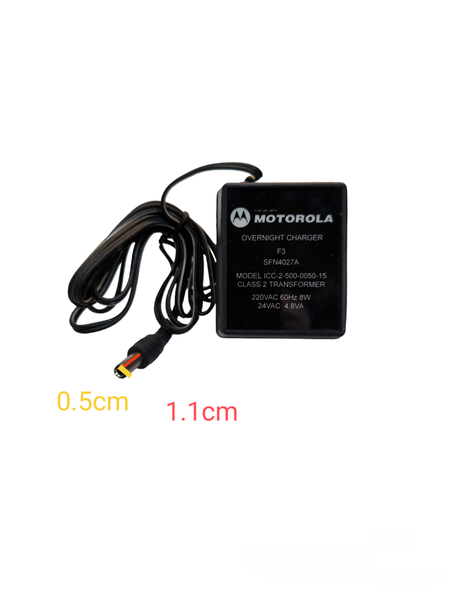 Motorola Power Adaptor Charger 220V Input 24VAC 4.8VA Output