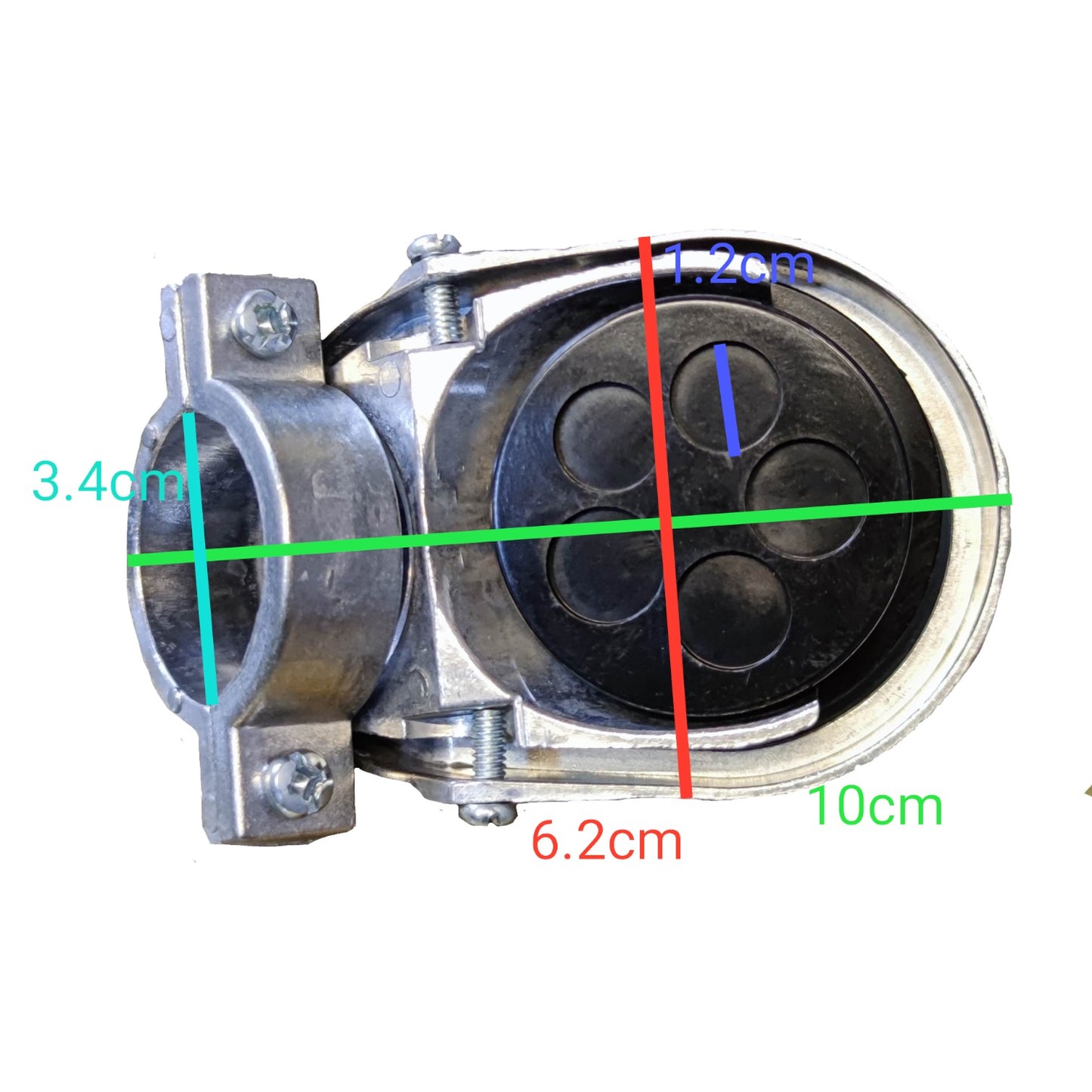 Service Entrance Cap 1 Inches or 32mm Clamp Type for EMT Pipe