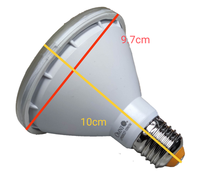 Omni 10W PAR 30 E27 220V Warm White ( Omni) LPR30E27-10W/W, LED PAR 30 10W E27 220V Warm White