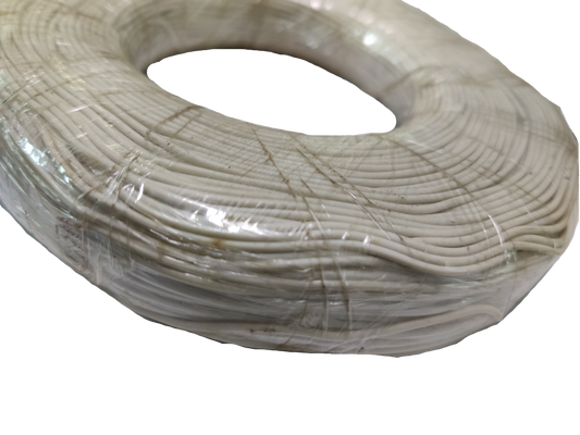 Hook Up Wire AWG 22 Copper Wire Stranded for Projects 150 Meters White 1 Roll