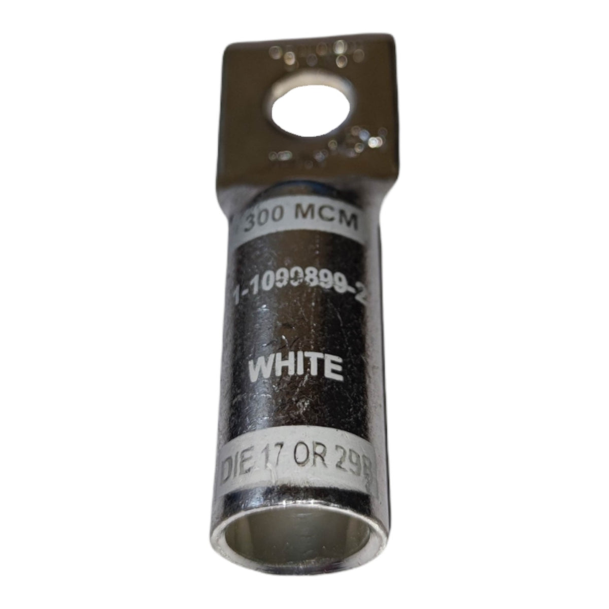 Utilux Terminal Lugs Long Barrel 1 Hole for AWG 300MCM or 150mm Wire 14mm Stud 1-1099899-2 Ring Compression or Crimp Type