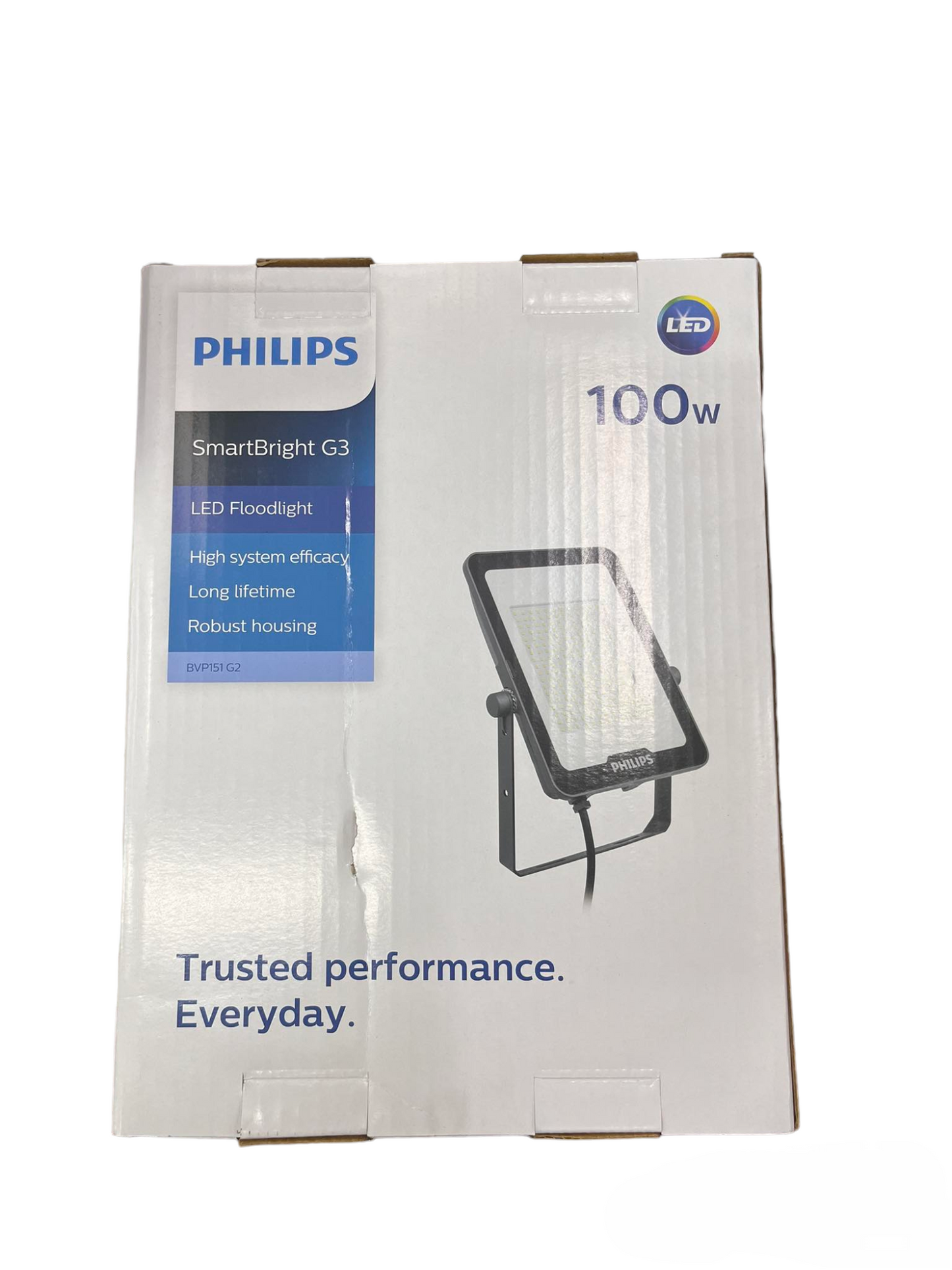 Philips 100W LED Flood Light 220V Available in 3000K 4000K 6500K