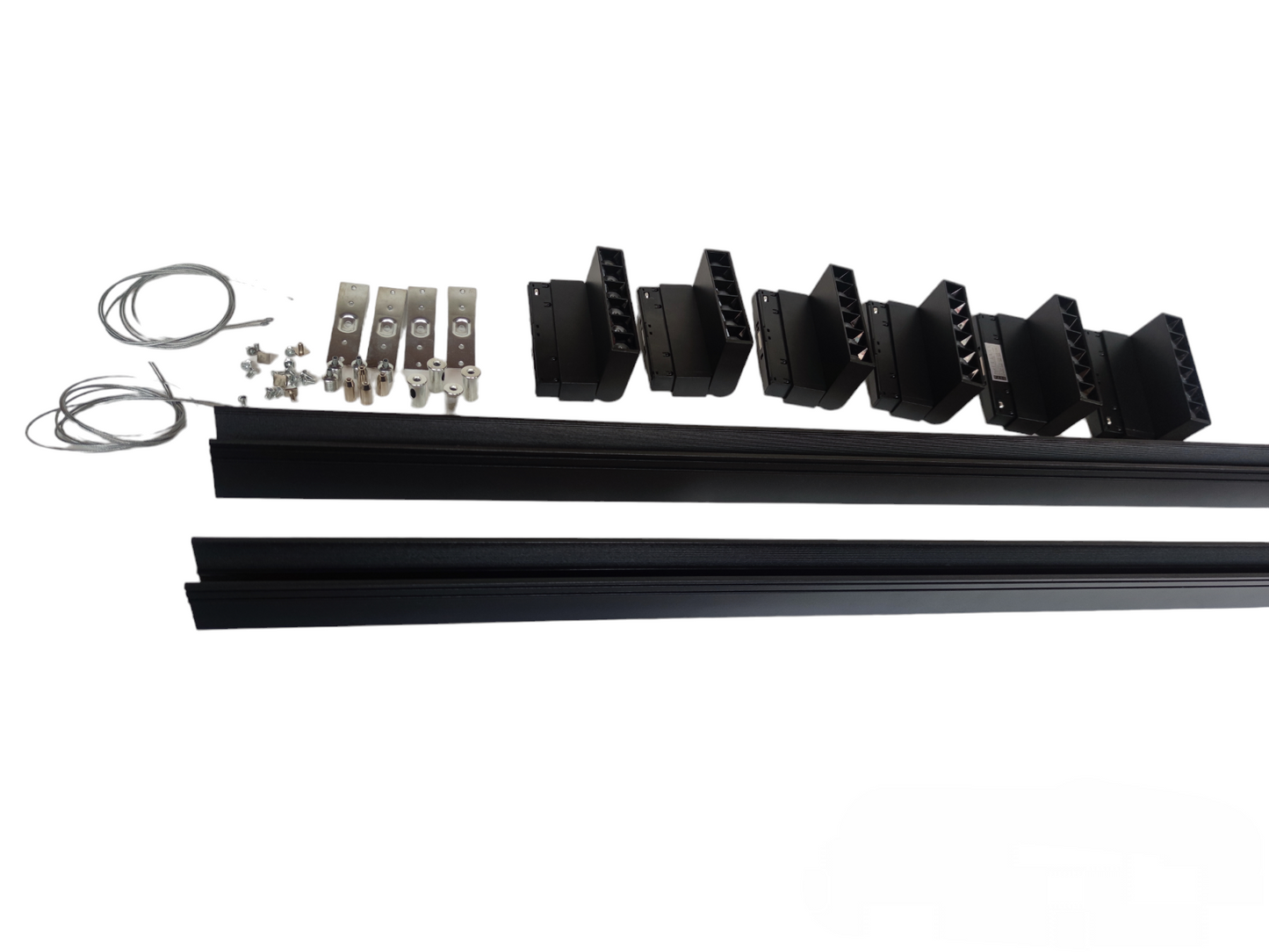ILLUMIQ TERRA LED Magnetic Track Light 2 Meters 50mm with 6pcs 6W LED Foldable Grille Warm White 3000K 220V Series 20