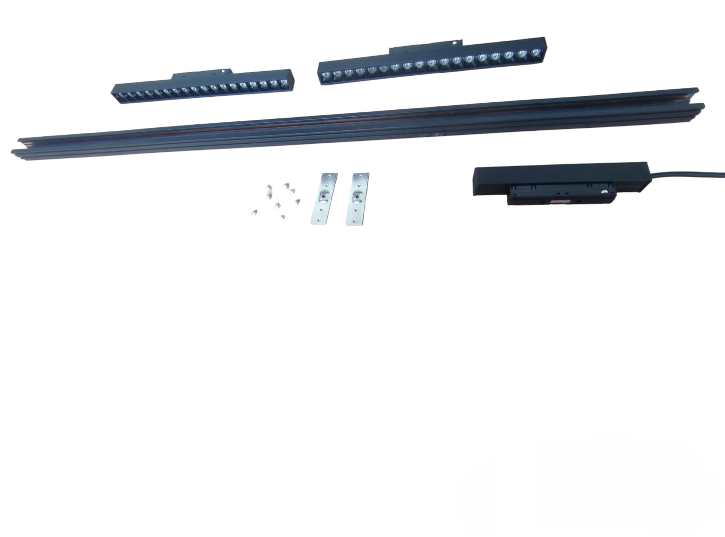 ILLUMIQ TERRA Magnetic Track Light 1 Meter 26mm with 2pcs 18W LED Grille Track Light Warm White 3000K 220V 20 Series