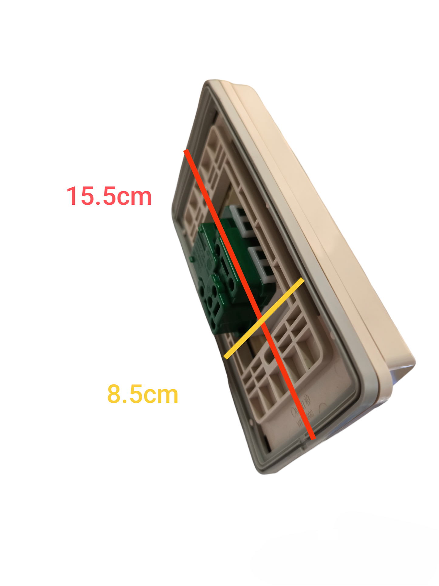 Omni Weatherproof Universal Outlet with Ground 16A 250V WPP-602+WWP-111+WWG-203