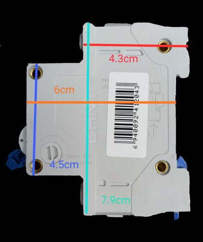 Chint 63A 3Pole Miniature Circuit Breaker 4.5 KAIC 220V (DIN Rail Type) (MCB) Circuit Breakers