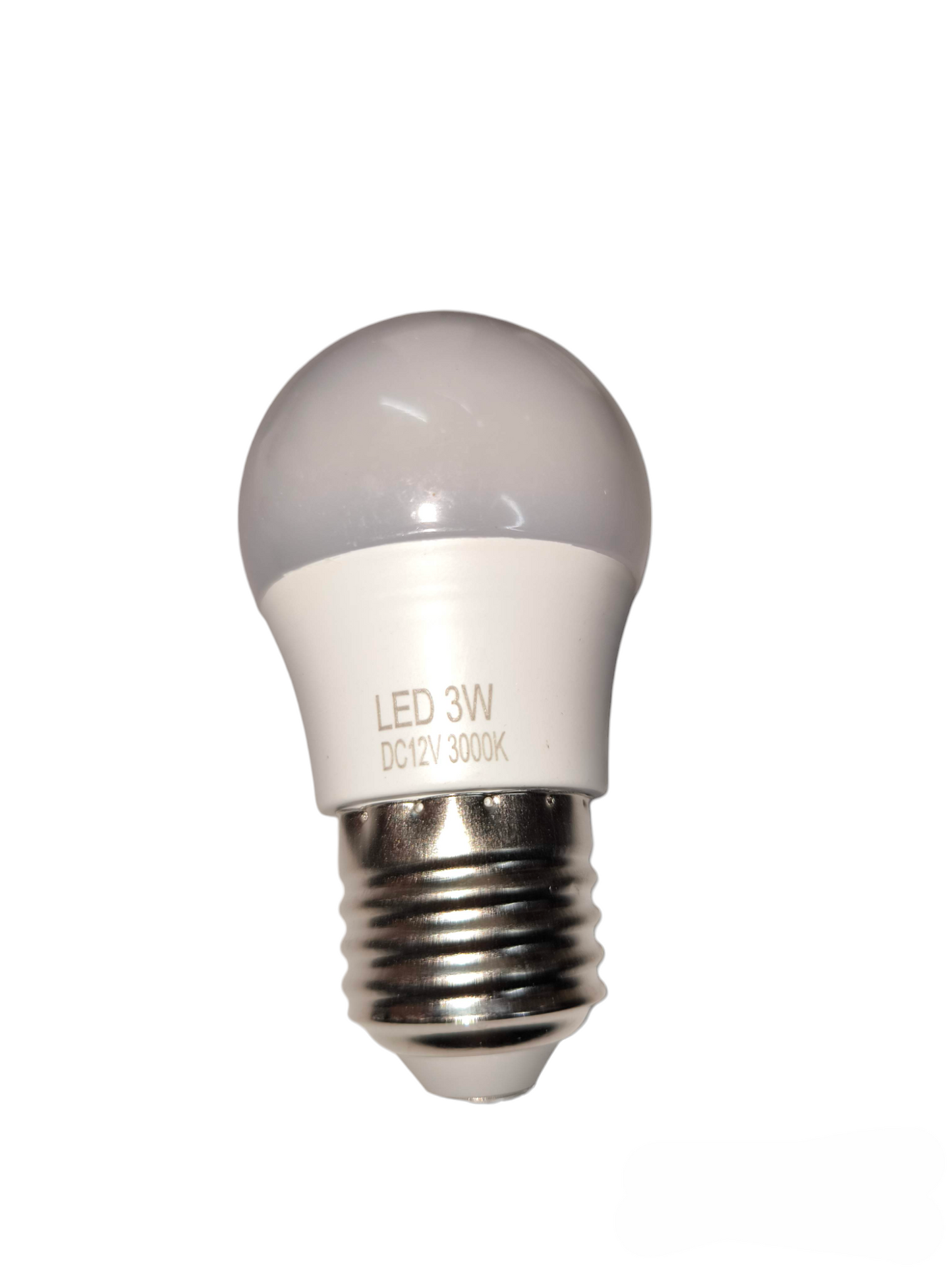 Denko 3W LED Bulb E27 12VDC 3000K Warm White Battery Operated ( Denko)
