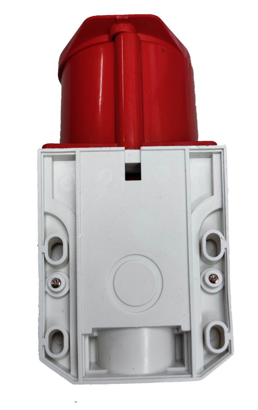 Grippes 32A 3P+E Industrial Outlet 6h (4 Pins) 380-415V Wall Type 124 IEC309-2