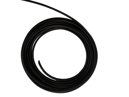 Omega Flat Cord Wire 0.75mm 2C (18/2) Pre cut Black Extension Wire Cord 0.75mm 2C  Black , Electrical Flat Cord 0.75mm
