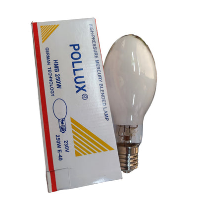Pollux 250W Mercury Blended Bulb E40 220V AC HMB250W