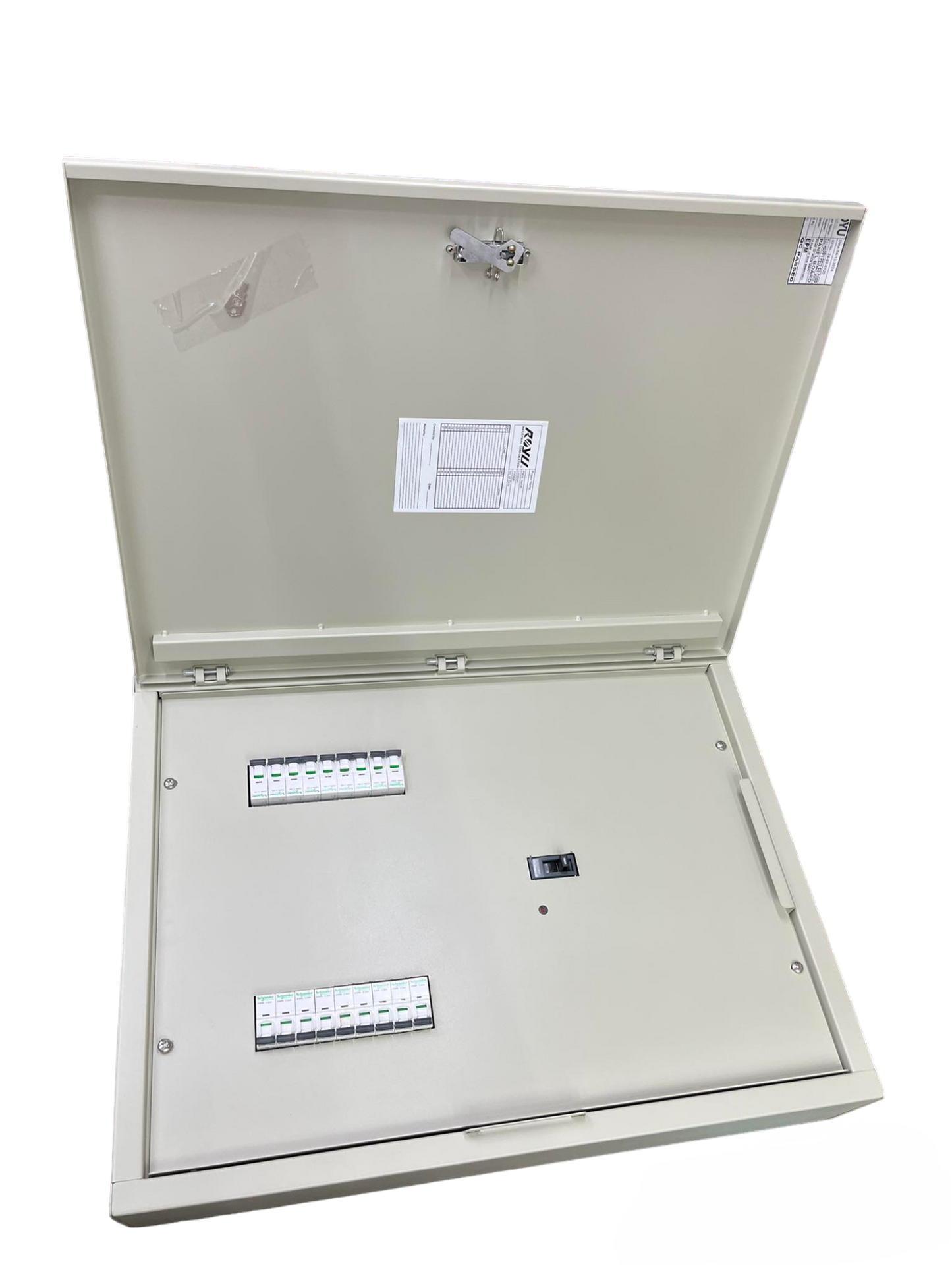 Panel Board Main EZC250F 125A 3 Pole with 18 Branches 1 Pole IC60N Schneider Breakers