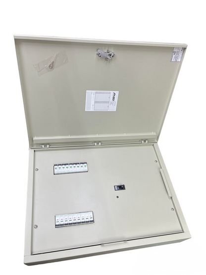 Panel Board Main EZC250F 200A 3 Pole with 18 Branches 1 Pole IC60N Schneider Breakers