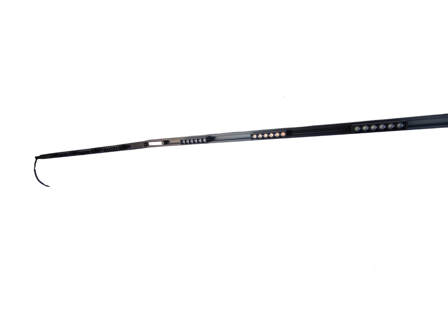 Magnetic Track Light 2 Meters 26mm with 6 pcs 6W Grille Track Light Cool White 4000K and Power Supply 100W 220V ( ILLUMIQ TERRA)