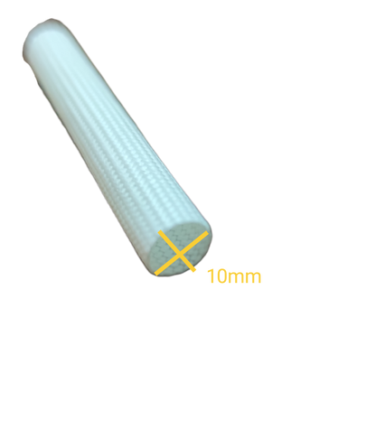 Electx Electrical Supply Fiber Glass Sleeves cable management tube with 10mm diameter