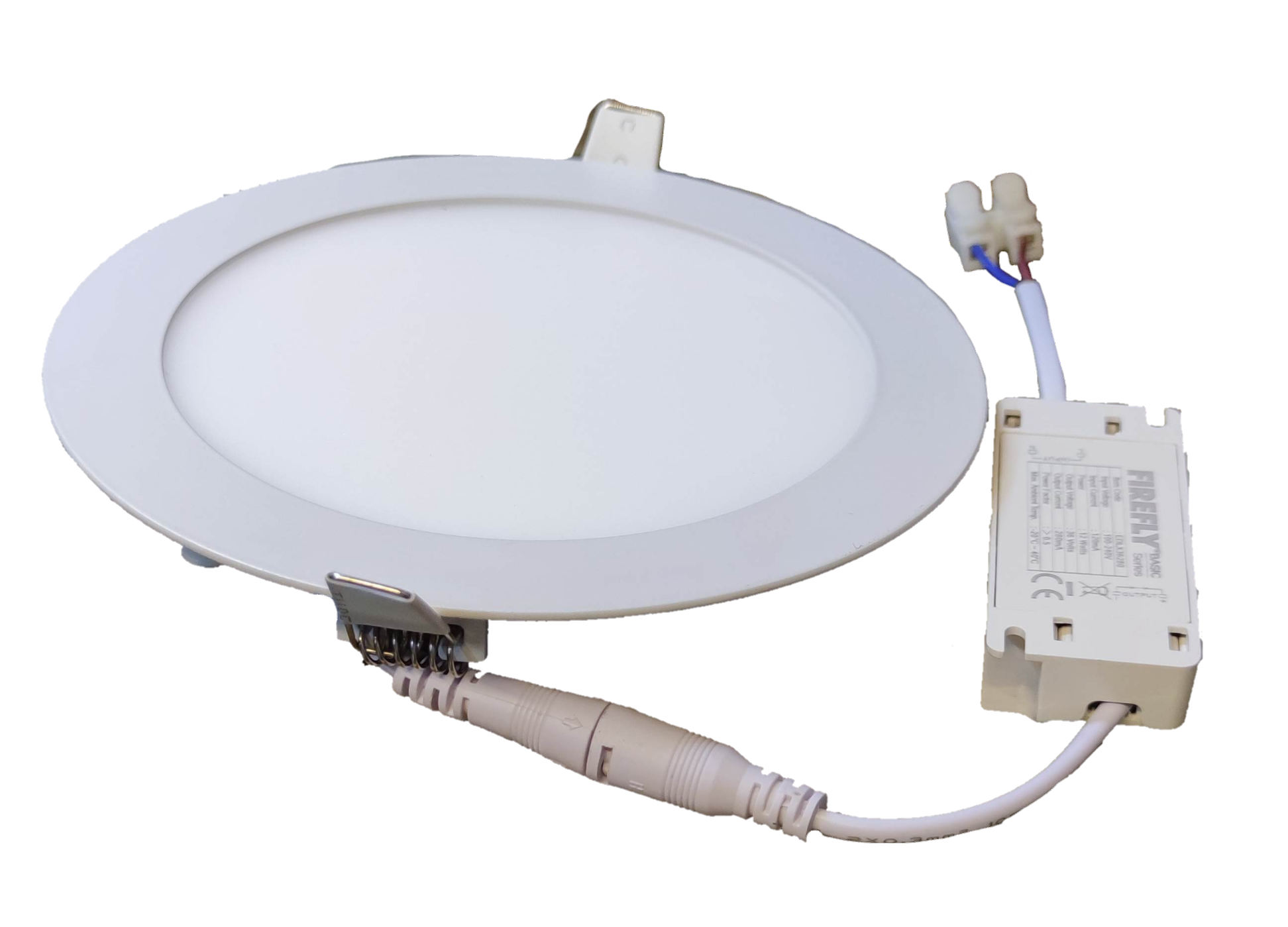 Firefly 12W LED downlight cool white 220V with slim design for modern ceiling lighting