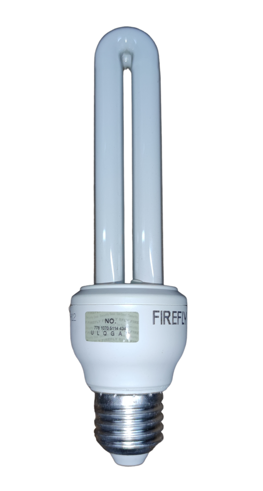 Firefly 15W CFL E27 220V 2U Compact Fluorescent Bulb for Energy-Efficient Lighting