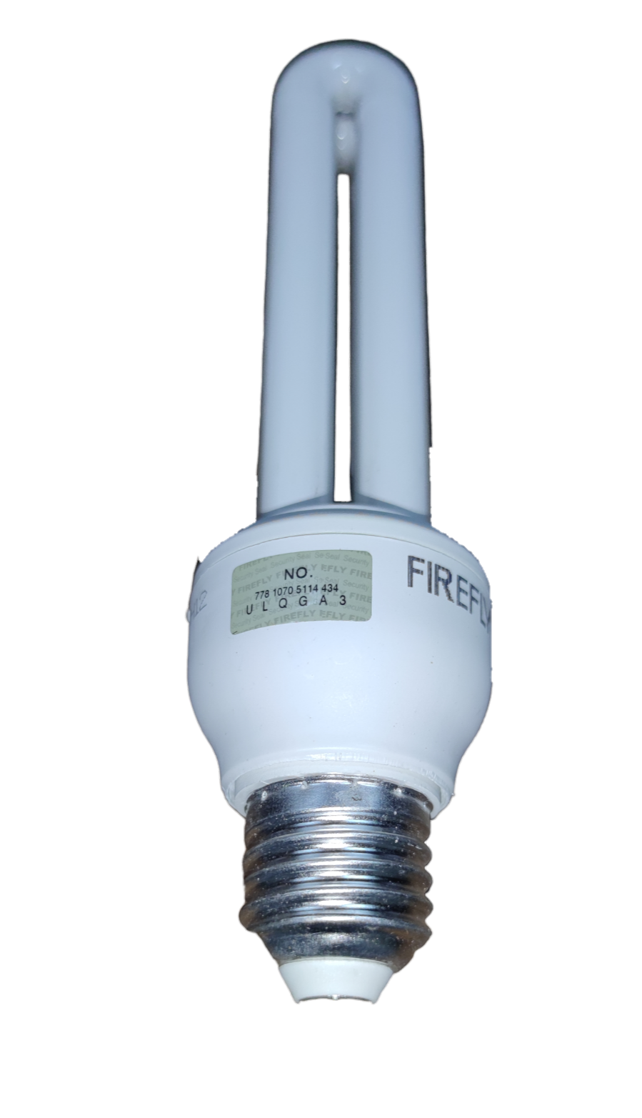 Firefly 15W CFL E27 220V 2U Compact Fluorescent Bulb with Energy Efficient Design