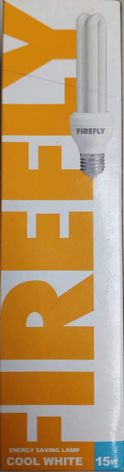 Firefly 15W CFL E27 220V 2U Compact Fluorescent Bulb with Energy-Saving Features