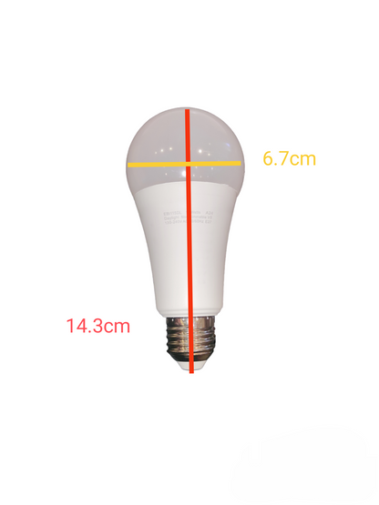 Firefly 15W LED bulb E27 daylight with a sleek design, perfect for brightening indoor spaces.