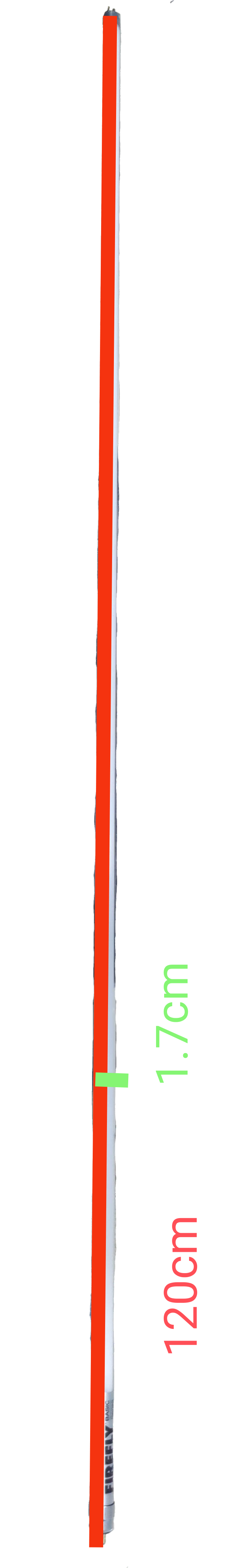 Firefly 16W LED T5 fluorescent tube WW in vibrant red with a length of 120cm for bright illumination