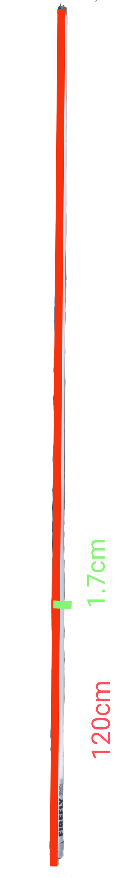 Firefly 16W T5 LED fluorescent tube in vibrant red for bright and energy-efficient lighting
