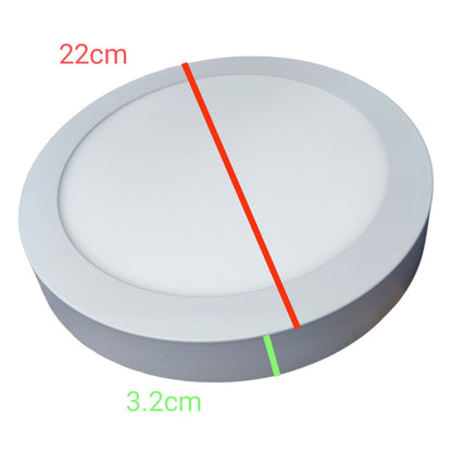Firefly 18W LED Downlight Surface Type 220V Daylight 6500K EDL213618DL