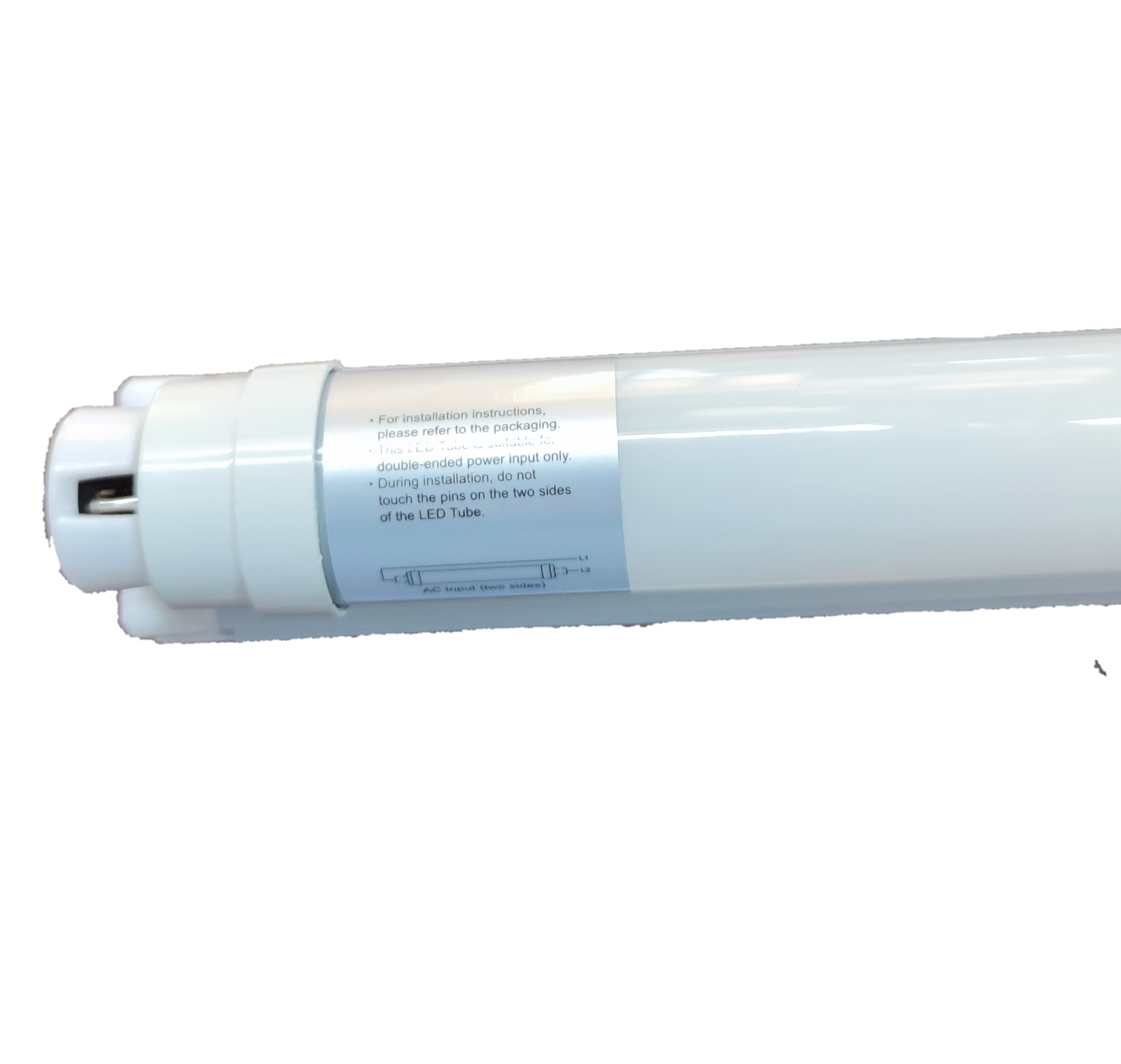 Firefly 18W T8 LED tube with fixture, ideal for bright and energy-efficient lighting solutions