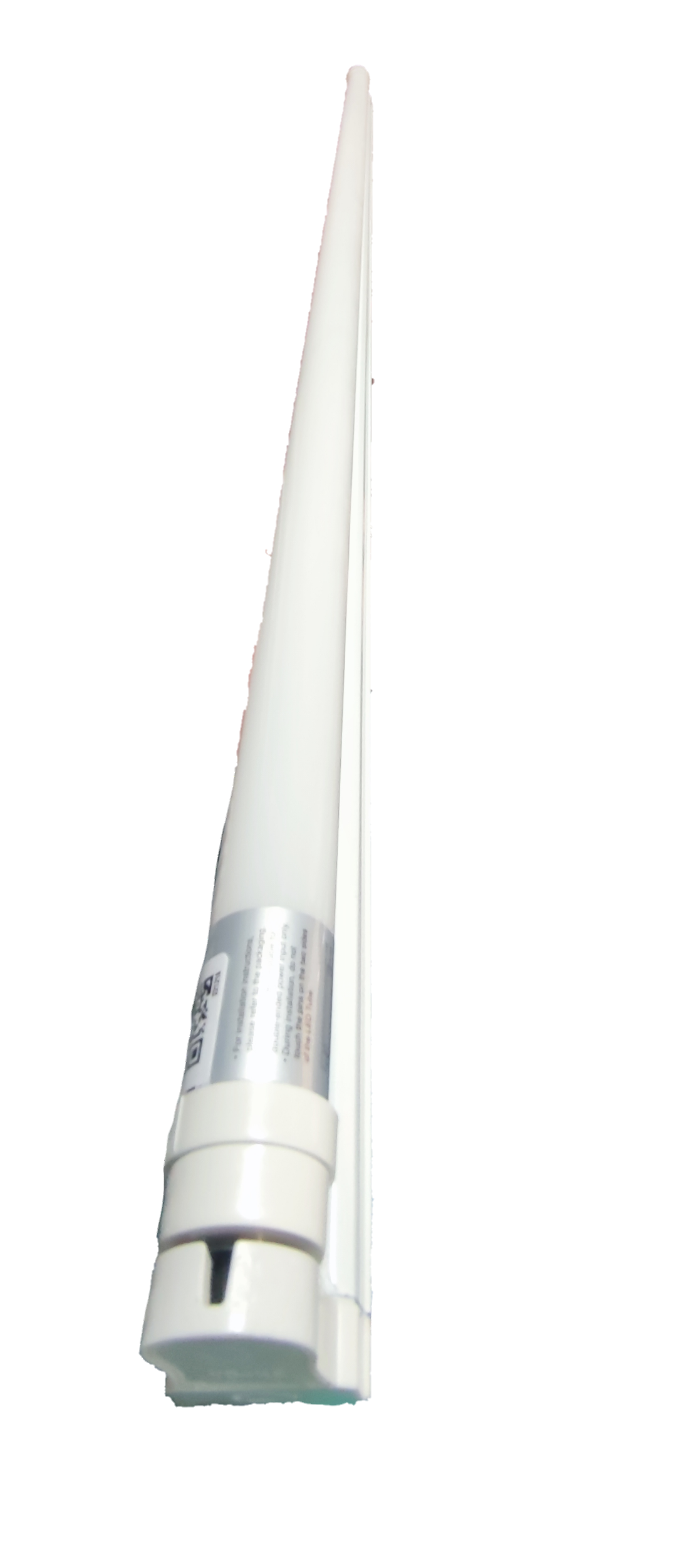 Firefly 18W T8 LED tube with fixture featuring a sleek design for efficient lighting