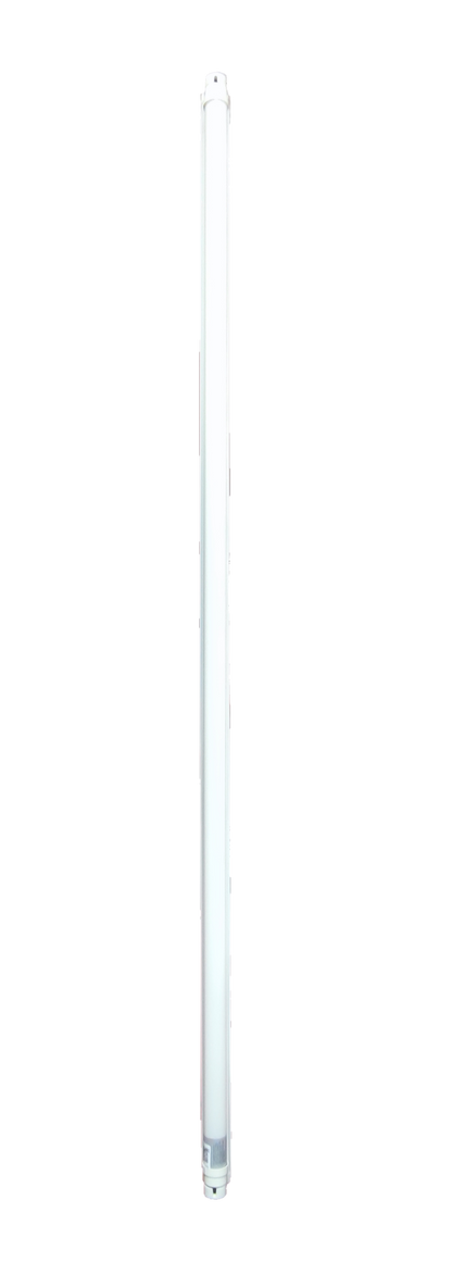 Firefly 18W T8 LED tube with fixture ideal for bright, energy-efficient lighting in various spaces