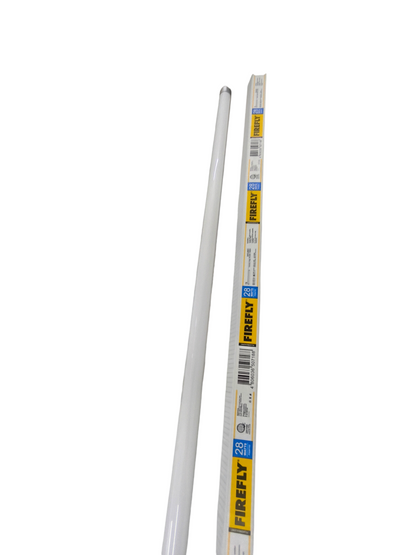Firefly 28W T5 Fluorescent Tube in packaging, ideal for energy-efficient lighting solutions