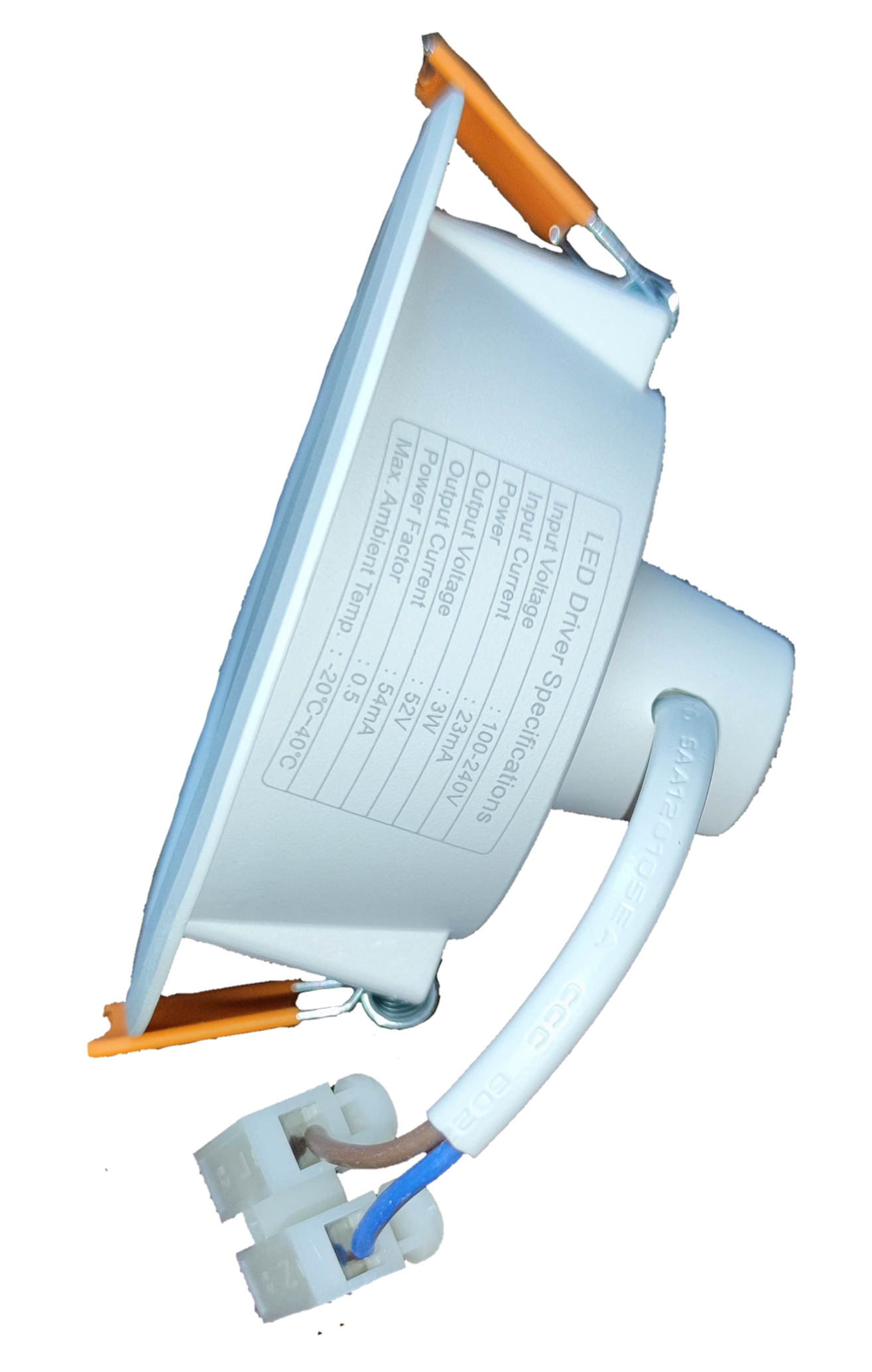 Firefly 3W LED downlight tri color with easy installation for versatile lighting options