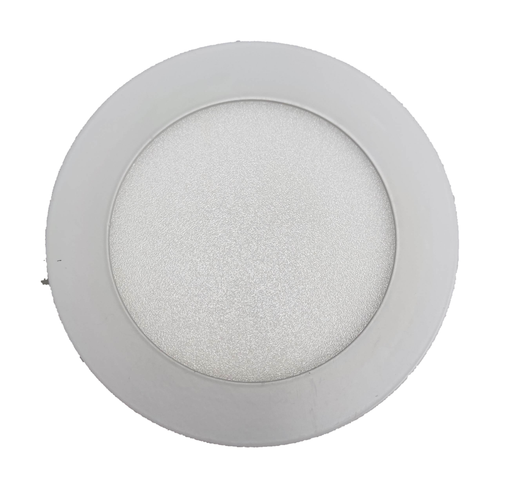 Firefly 6W LED Downlight Surface Type round white ceiling light with frosted diffuser and slim bezel