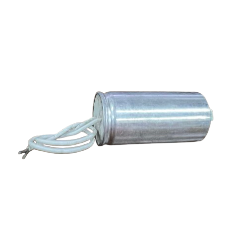Firefly 70W metal halide capacitor 12uf with metal casing and two connecting wires