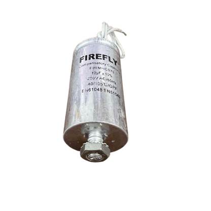 Firefly 70W metal halide capacitor 12uf for electrical applications with durable metal casing