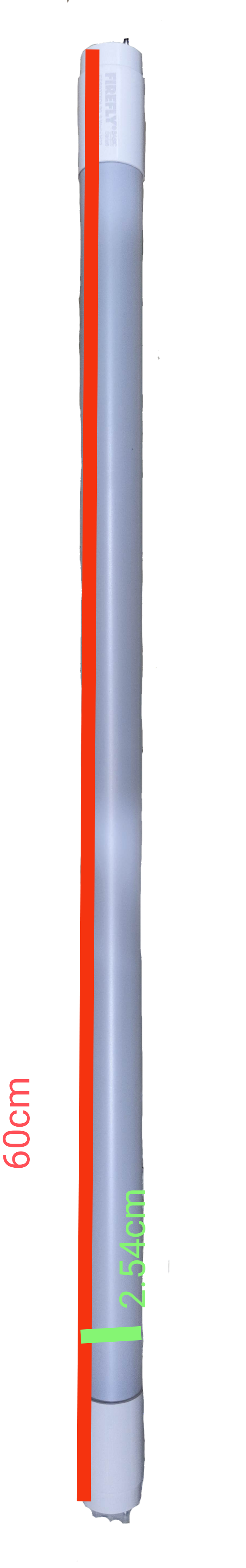Firefly 9W daylight LED tube single ended designed for bright, energy-efficient lighting