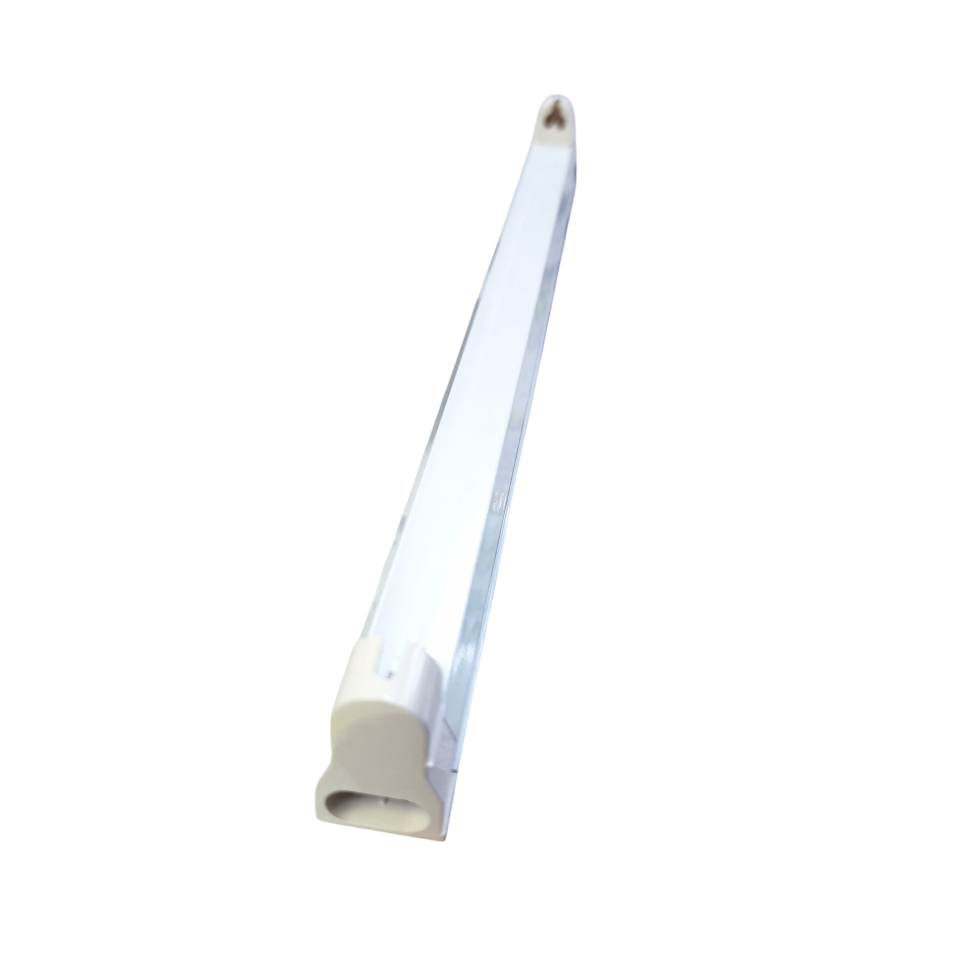 Firefly 8W T5 Fixture Only slim white T5 under cabinet LED mounting fixture with end caps