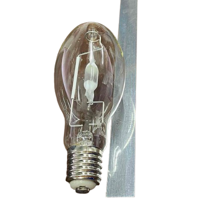 Firefly Metal Halide Lamp Elliptical 250W clear HID bulb with visible arc tube and screw base for industrial lighting