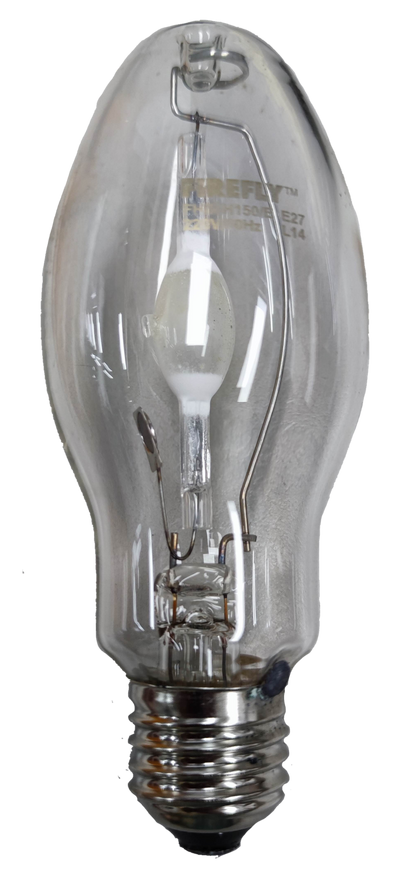 Firefly High Intensity Discharge Metal Halide Lamp Elliptical bulb with clear glass