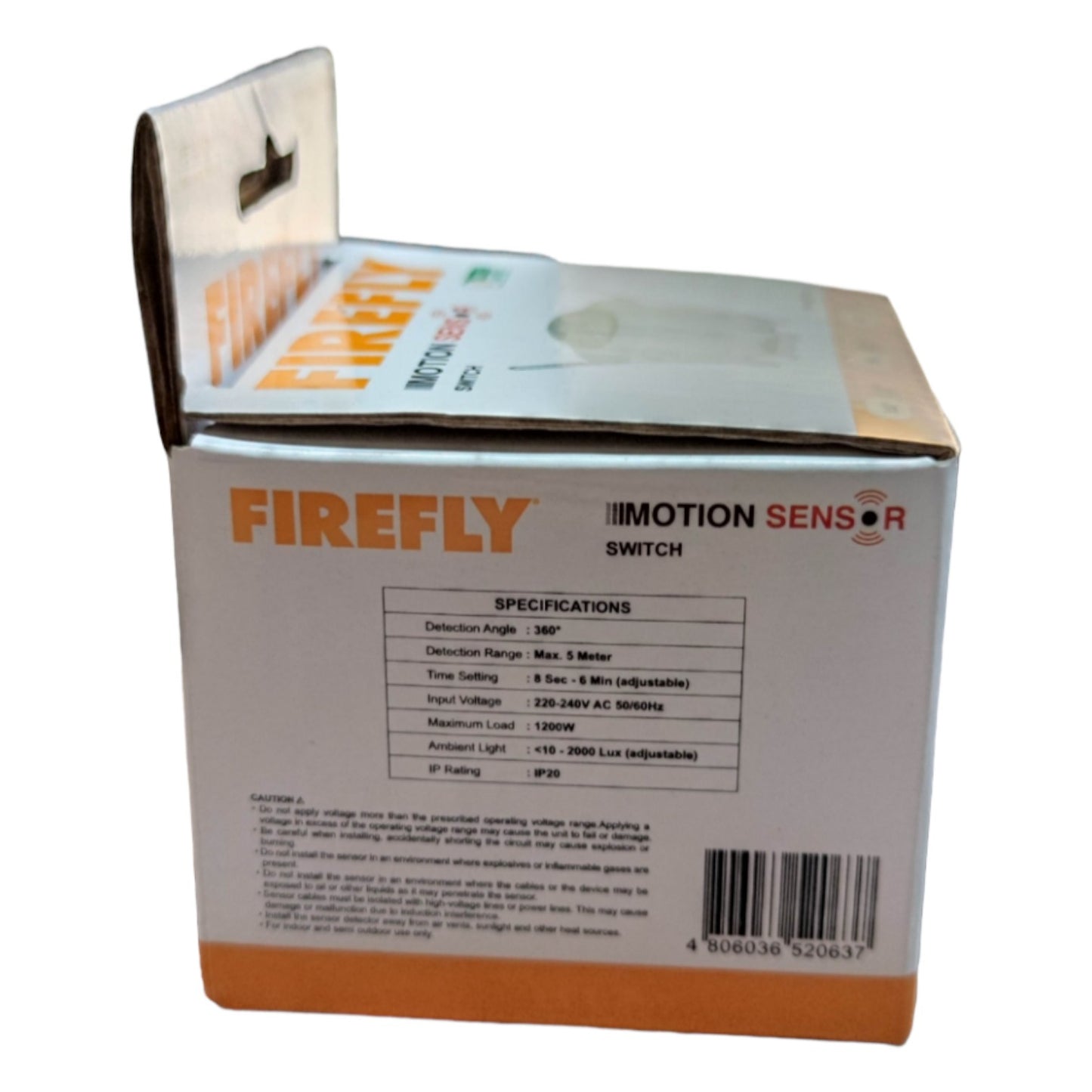 Firefly Motion Sensor Switch 1200W 250V Flush Type FEDSS1200