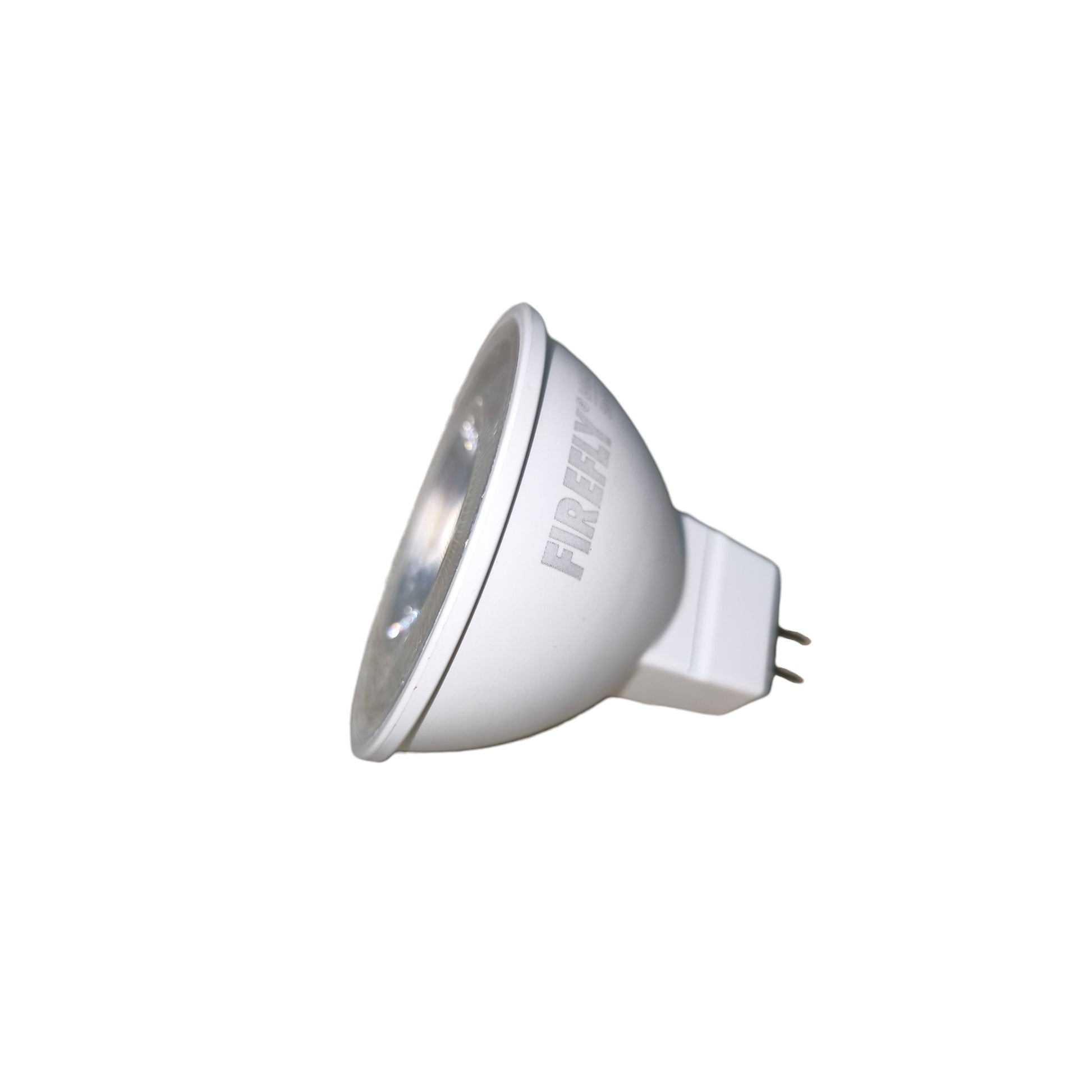 Firefly MR16 LED 5W Daylight 220V AC reflector bulb with two pin base in white