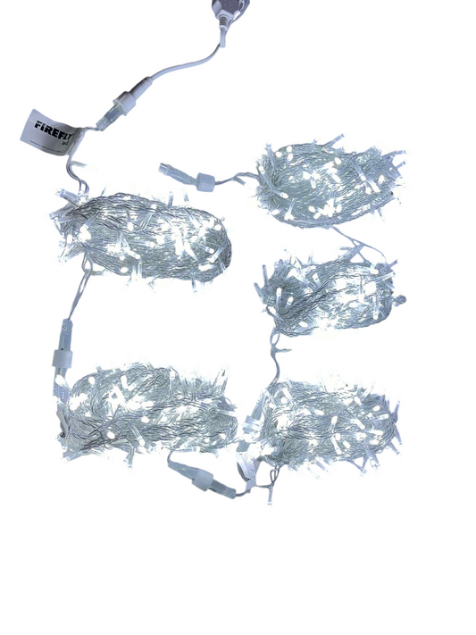 Firefly seasonal decorative String Light 50 Meters 50W 220V with bright white LED bulbs