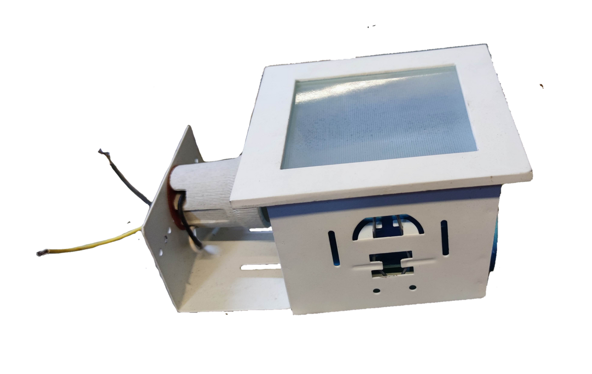 Fixture Square 5 Inches 1xE27 with a sleek design for modern lighting installations