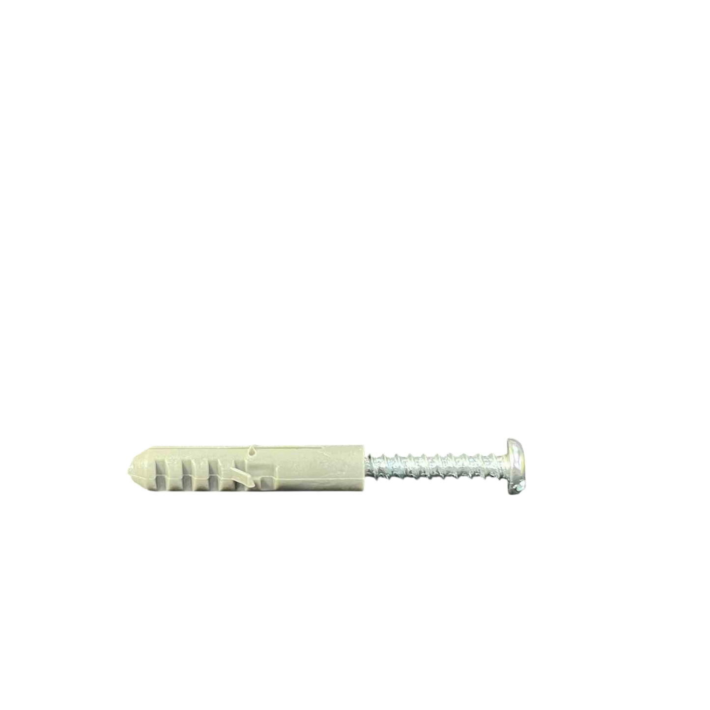 Local construction materials plastic wall plug anchor with metal screw 8mm With Screw 3.6cm x 0.8cm for mounting