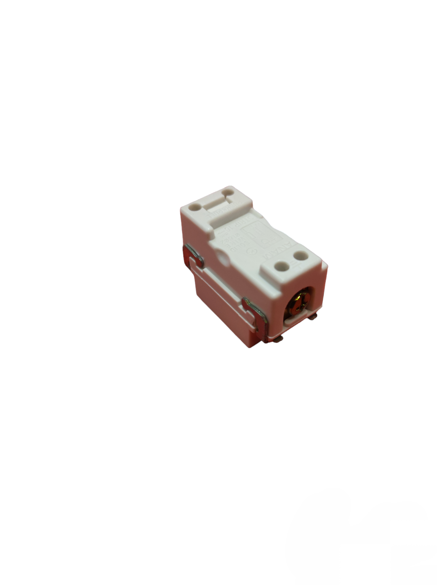 Anam flat pin outlet with ground 16A 250V compact design for safe electrical connections