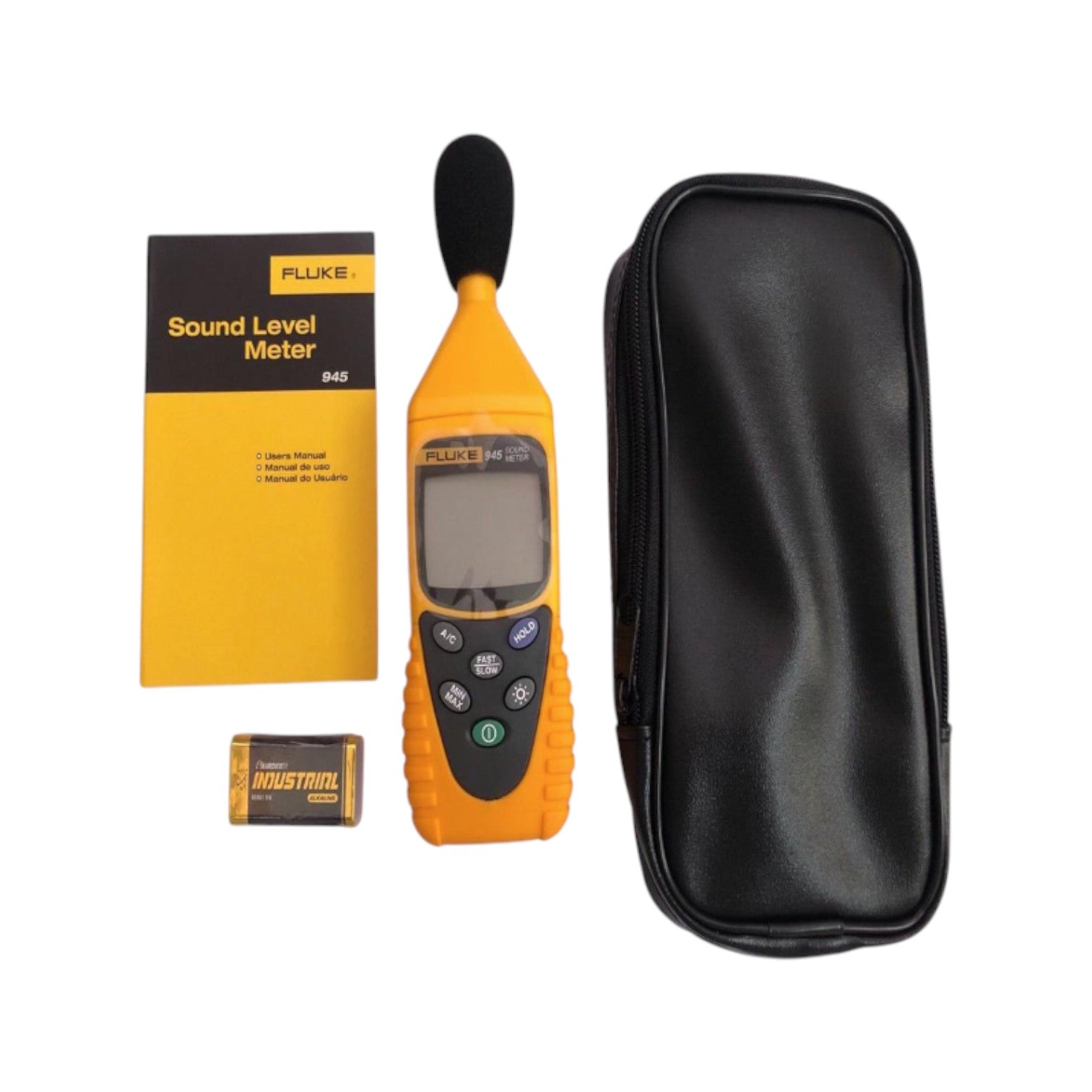 Fluke 945 Digitales Schallpegelmessgerät Bereich 130 dB mit automatischer Fluke 945 Digitales Schallpegelmessgerät Bereich 130 dB mit automatischer